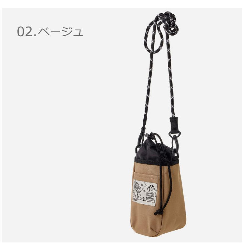 ドリンクホルダー PEANUTS MINI SHOULDER RBG224807 ショルダーバッグ ブラック 黒 ベージュ 2カラー