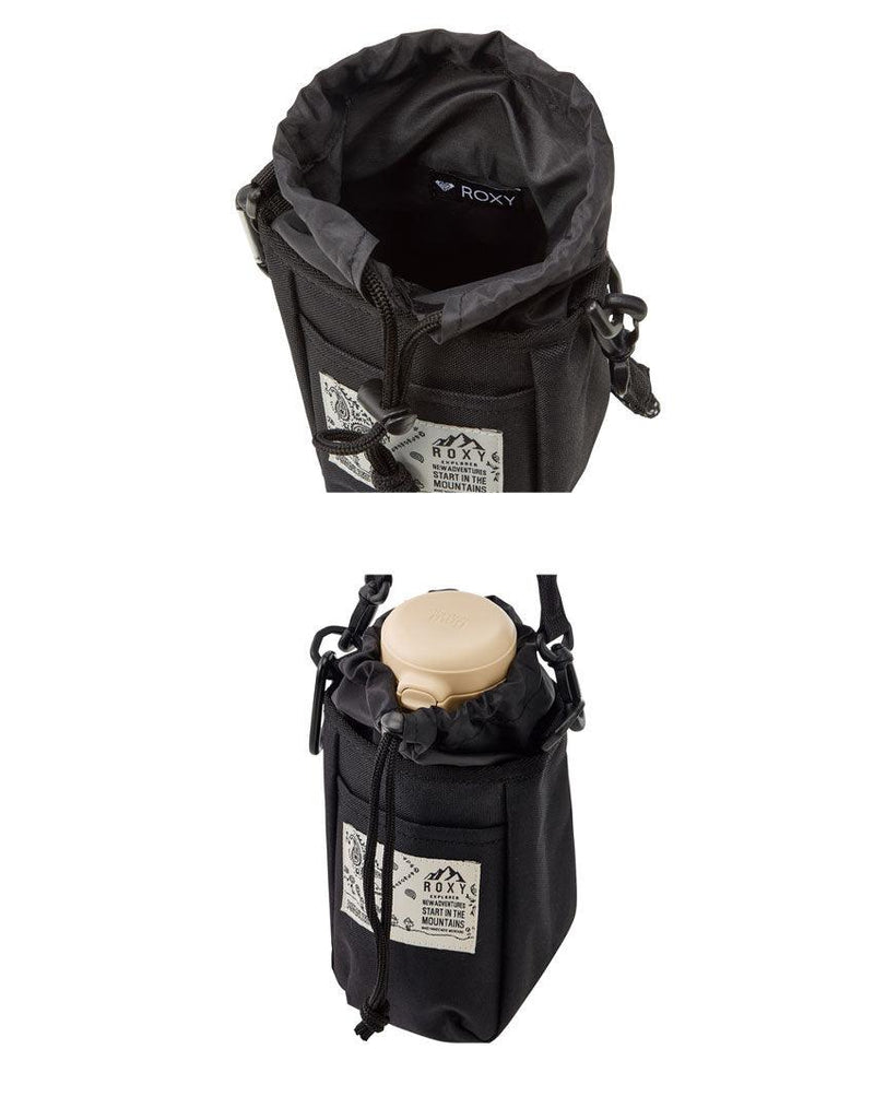ドリンクホルダー PEANUTS MINI SHOULDER RBG224807 ショルダーバッグ ブラック 黒 ベージュ 2カラー