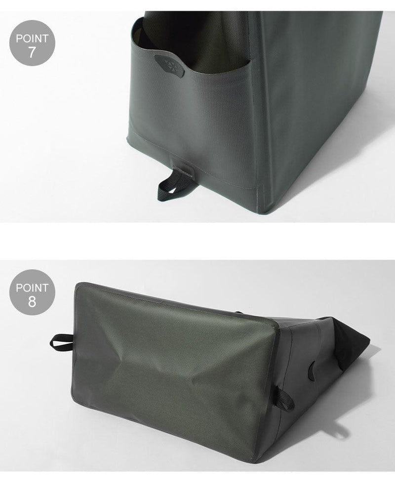 TNF フィルデンス トラッシュ トート NM82112 アウトドア用品 ブラック 黒 グレー カーキ 3カラー