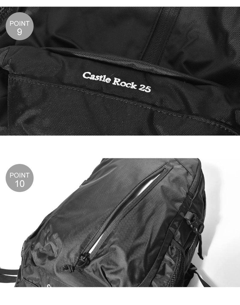 キャッスル ロック 25リットル バックパック PU8427 バックパック 9カラー