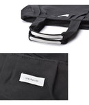 ほっこりキャンバスバッグ トートバッグ ブラック 黒 ベージュ 4カラー