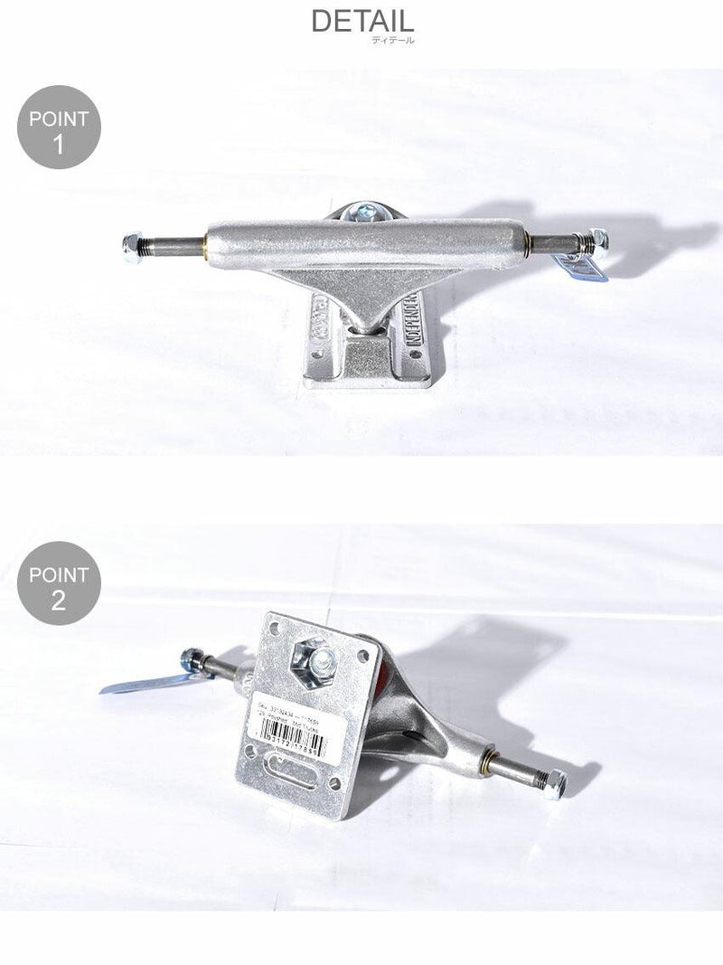 インディペンデントINDEPENDENT トラック 129mm POLISHED MID TRUCKS 33132434 - Z-CRAFT 