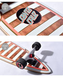 サンタクルーズサンタクルーズ スケートボード PINTAIL GOLD STRIPE 9.2×33 11116300 スケボ - Z-CRAFT 