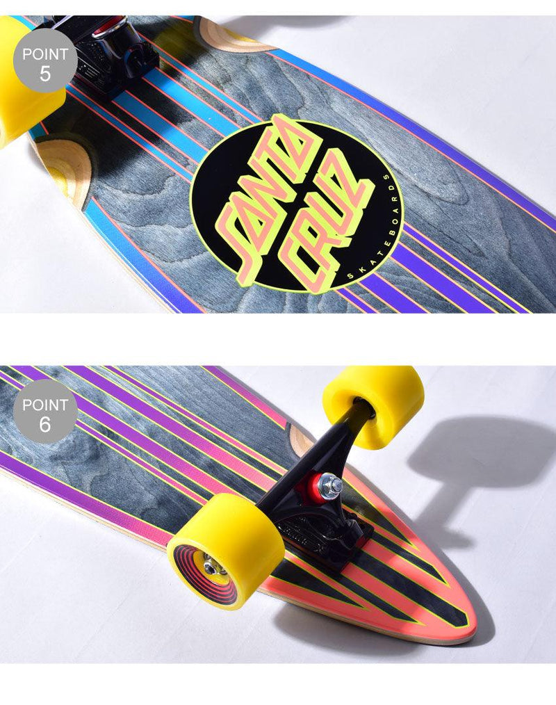 サンタクルーズSANTA CRUZ サンタクルーズ スケートボード PINTAIL SUNDOWN 9.58×39 11116298 - Z-CRAFT 