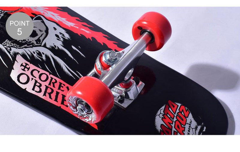 サンタクルーズサンタクルーズ CRUZER CRUZER 80S OBRIEN REAPER MICRO 8.34×26.05 スケボ - Z-CRAFT 