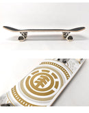 ハッチド ホワイト ゴールド コンプリート スケートボード 8 ALYXW00164 スケートボード ブラック 黒 ホワイト 白 ゴールド マルチ 1カラー