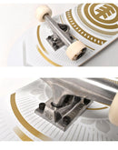 ハッチド ホワイト ゴールド コンプリート スケートボード 8 ALYXW00164 スケートボード ブラック 黒 ホワイト 白 ゴールド マルチ 1カラー