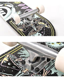 SPACE CASE コンプリートデッキ BB027459 スケートボード ブラック 黒 マルチ 1カラー