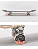 TULUM コンプリートデッキ BB027465 スケートボード ブラック 黒 レッド グリーン マルチ 1カラー