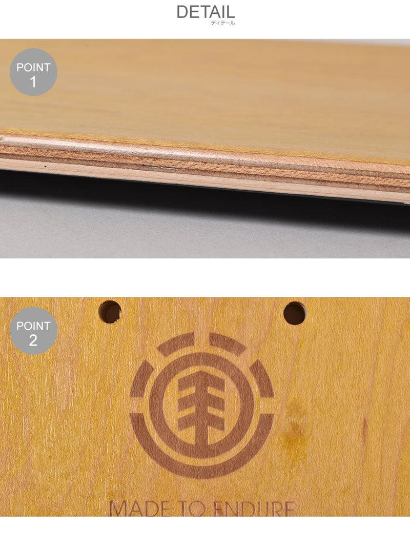 SECTION SKATEBOAD デッキ 8 BB027118 スケートボード ブラック 黒 1カラー