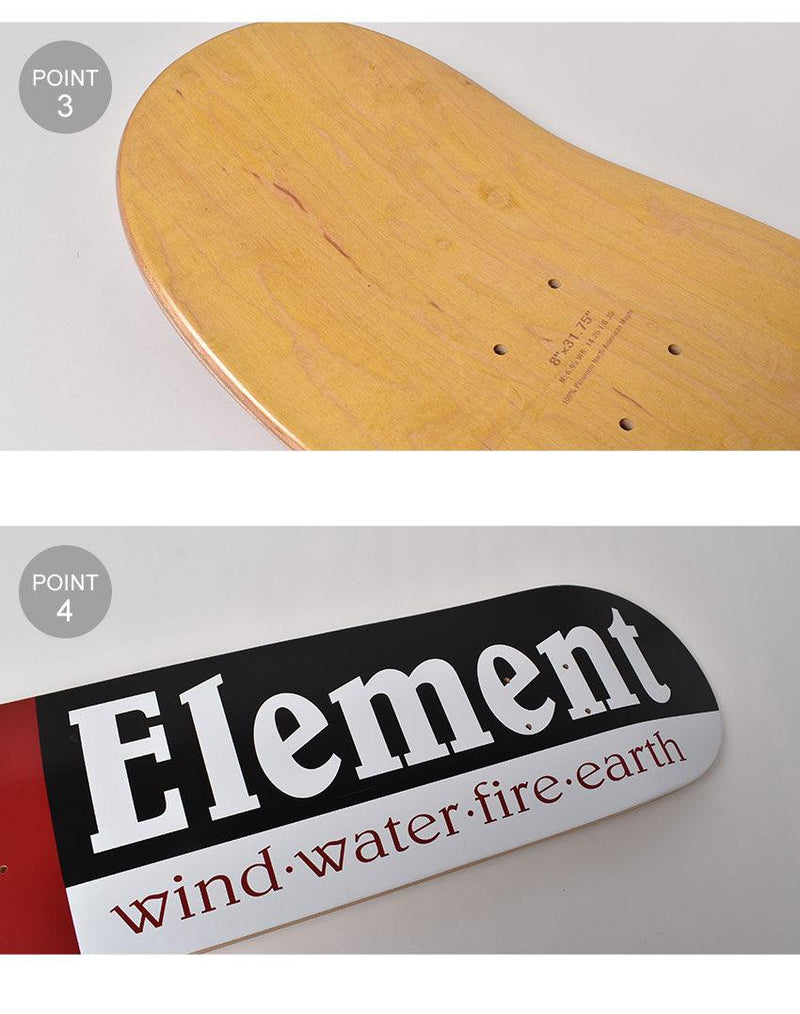 SECTION SKATEBOAD デッキ 8 BB027118 スケートボード ブラック 黒 1カラー