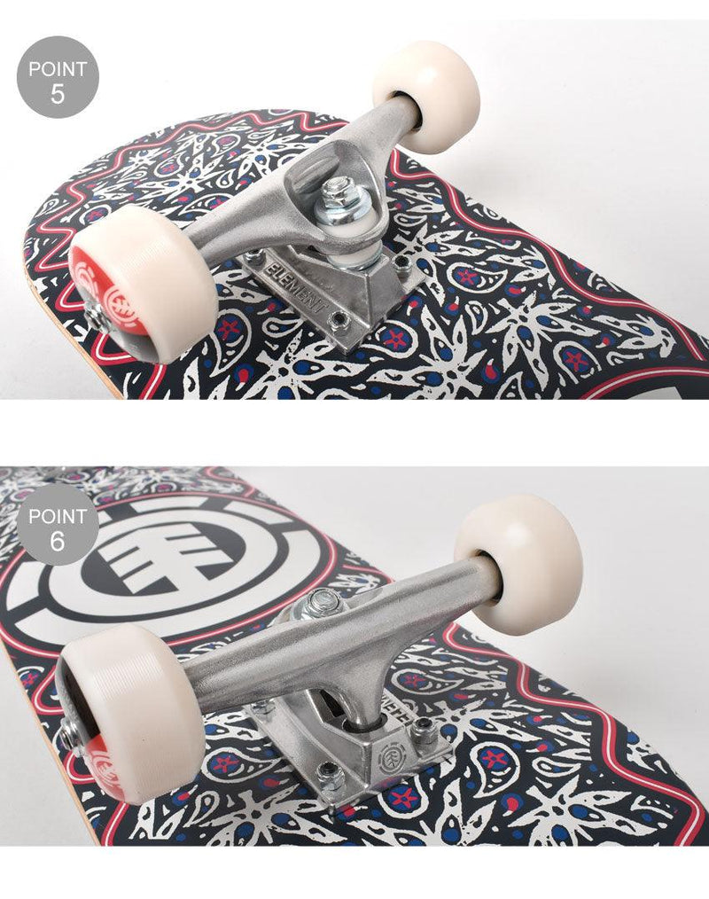 PAISEL コンプリートデッキ BC027462 スケートボード ブラック 黒 1カラー