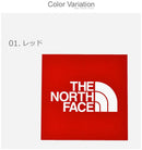 TNF スクエアロゴステッカー NN32014 ステッカー ブラック 黒 レッド 赤 2カラー