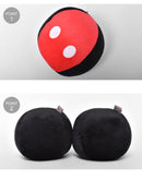 ダンベルボール ボルレッチ ディズニー（2個入り） C3JHI202 トレーニンググッズ ブラック 黒 レッド 赤 ブラウン 茶 2カラー