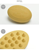 スカルプブラシ R04 ブラッシングブラシ オレンジ パープル ブルー 青 6カラー