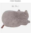 ミア キャット USB ウォーム クッション S04 クッション ブラック 黒 グレー ベージュ ピンク 4カラー