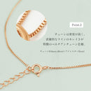 ネックレス CF-3427 アクセサリー ゴールド シルバー ピンクゴールド 3カラー