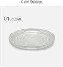 カステヘルミ プレート 26cm 皿 クリア グレー 3カラー