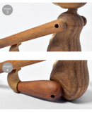 モンキー スモール 人形 ブラック 黒 ブラウン ウッド ベージュ 3カラー