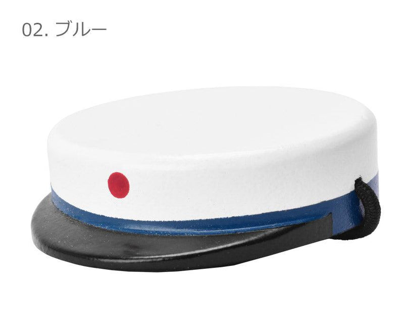 ストゥーデント キャップ スモール 木製玩具 ホワイト 白 レッド ブルー 2カラー