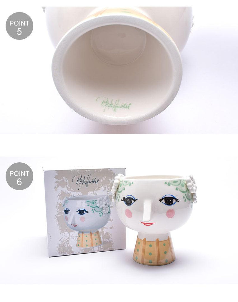 EVA VASE 56512 花瓶 イエロー 黄 1カラー