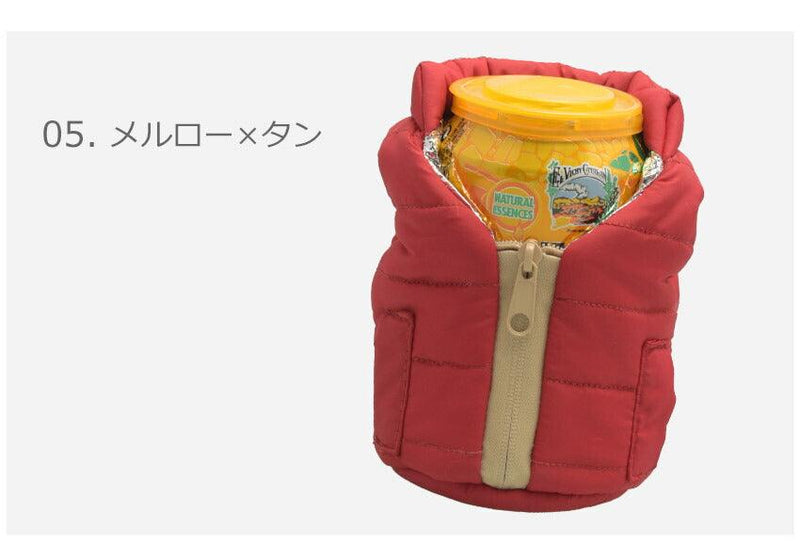 BEVERAGE VEST ドリンクホルダー ブラック 黒 レッド 赤 ブルー 青 ネイビー グリーン 緑 5カラー