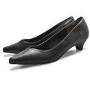 3.5cmヒールVカットパンプス TO-339 パンプス ブラック 黒 ベージュ グレー ピンク ブルー 8カラー