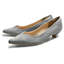 3.5cmヒールVカットパンプス TO-339 パンプス ブラック 黒 ベージュ グレー ピンク ブルー 8カラー