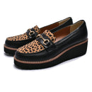 厚底ビットローファー TO-374 ローファー ブラック 黒 ベージュ 3カラー