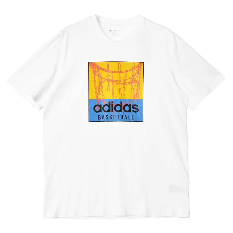 チェーンネット バスケットボール グラフィック Tシャツ IC1861 IC1862 半袖Tシャツ 2カラー