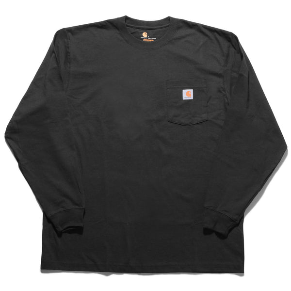 ワークウェア ポケット ロングスリーブ ロゴ Tシャツ RN14806 K126 長袖Tシャツ 7カラー 返品無料