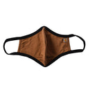 コットンブレンドイヤーループフェイスマスク3パック 105160 マスク ブラック 黒 グレー ブラウン 茶 グリーン 緑 4カラー