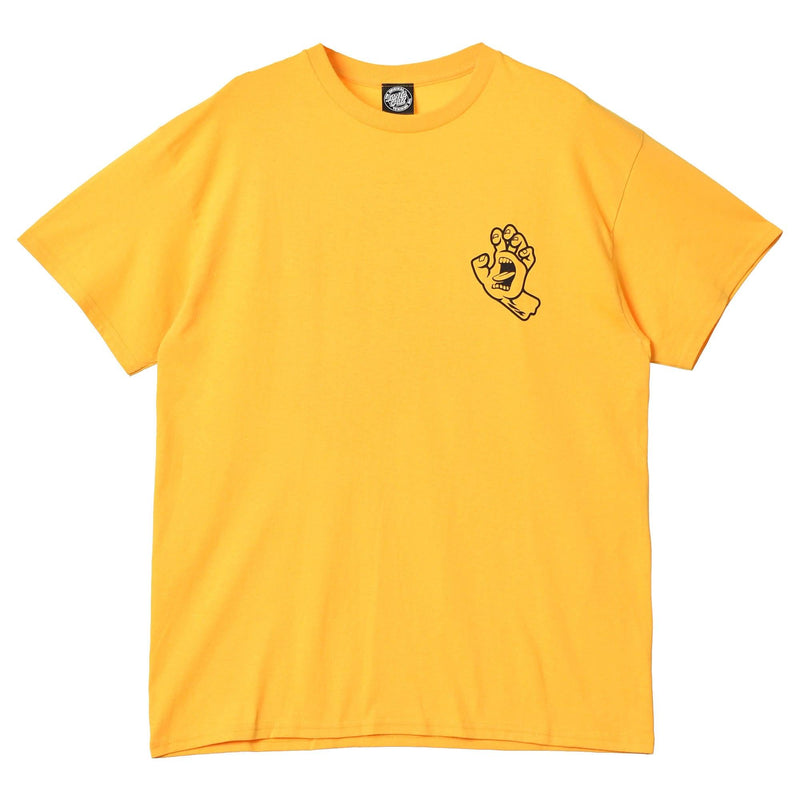 SCREAMING HAND FUSION S/S REGULAR T-SHIRT 44155448 半袖Tシャツ ブラック 黒 オレンジ 2カラー