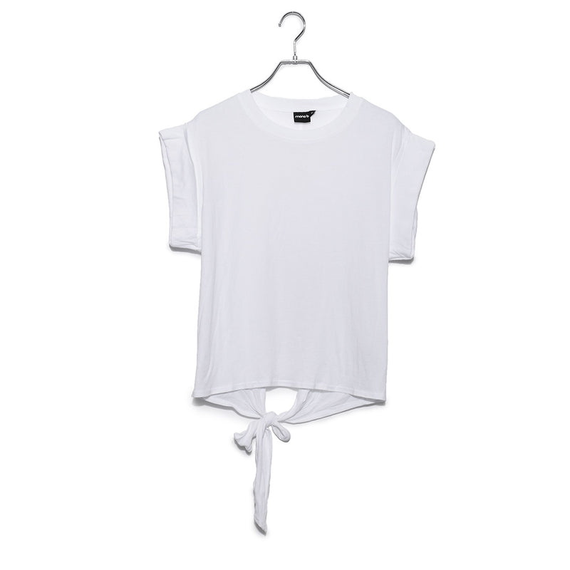 バックカットアウトトップ KT11131 半袖Tシャツ 2カラー
