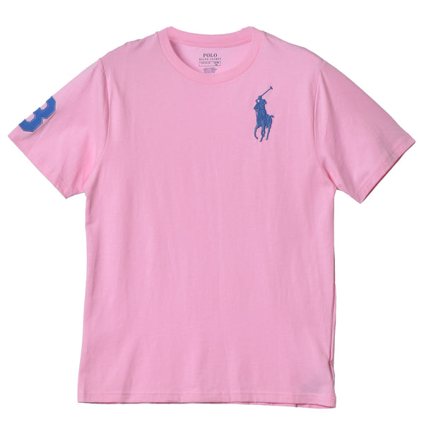ビッグポニー 半袖Tシャツ 323 832907 半袖Tシャツ ピンク オレンジ ホワイト 白 レッド 赤 ネイビー 紺 ブルー イエロー 9カラー