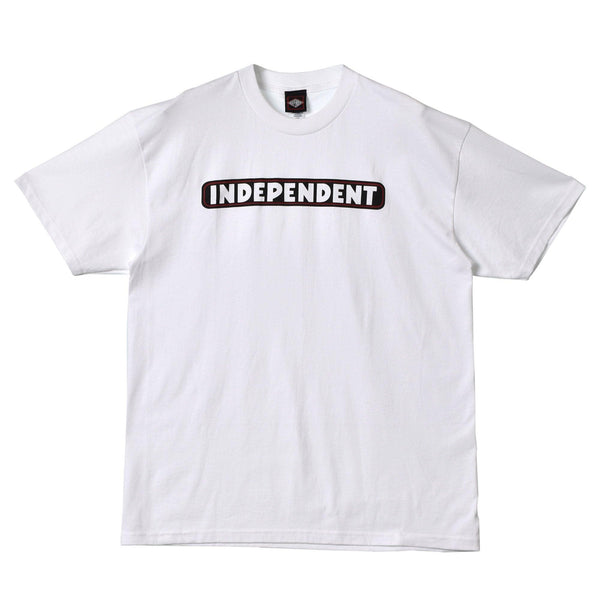 BAR LOGO S/S 44155406 半袖Tシャツ ブラック 黒 ホワイト 白 2カラー