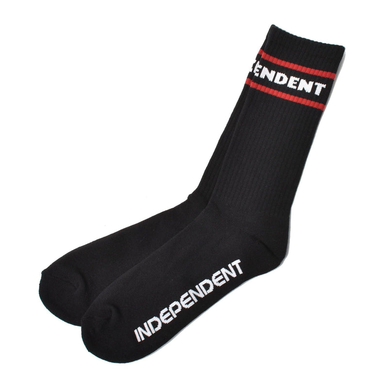 ITC STREAK 1 PAIR SOCKS 44643066 靴下 ブラック 黒 ベージュ 2カラー