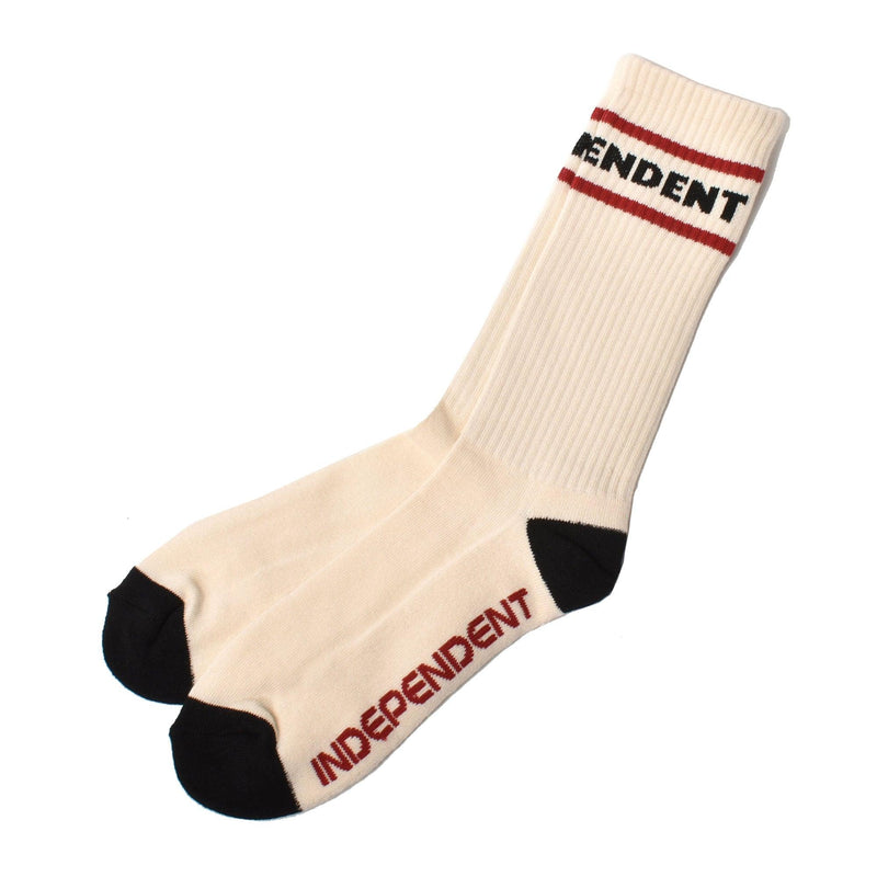 ITC STREAK 1 PAIR SOCKS 44643066 靴下 ブラック 黒 ベージュ 2カラー