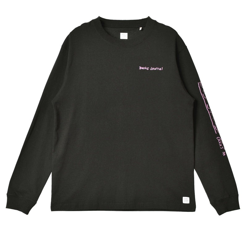 ダーシーマックレー ロングスリーブTシャツ WLTS0074 長袖Tシャツ ベージュ ブラック 黒 2カラー