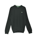 オーガニックコットン クルーネック セーター AH1985-00 セーター ブラック 黒 グリーン 緑 ネイビー 3カラー
