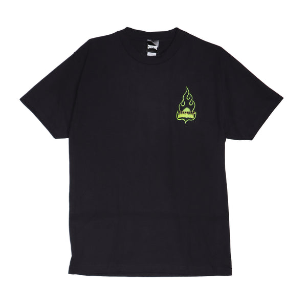 LOGO FLAME S/S REG TEE 44155719 半袖Tシャツ