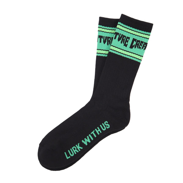 LURK WITH US SOCKS CREW 44643277 ソックス 2カラー