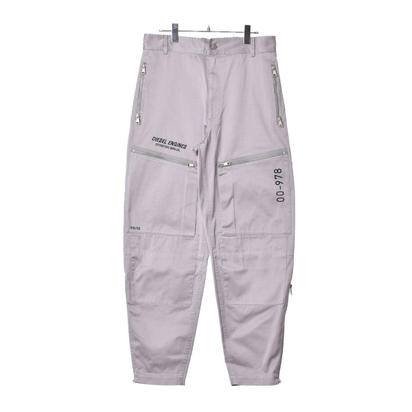 DIESEL P-Ginder グレー ワークパンツ