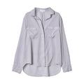 SPL BACK BUTTON SHIRT B2631654303 長袖シャツ ブラック 黒 ホワイト 白 レッド 赤 カーキ 5カラー