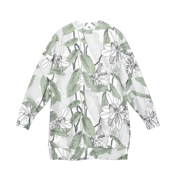 スウェット 30318 L/S Tシャツ ホワイト 白 生成 キナリ グリーン 1カラー