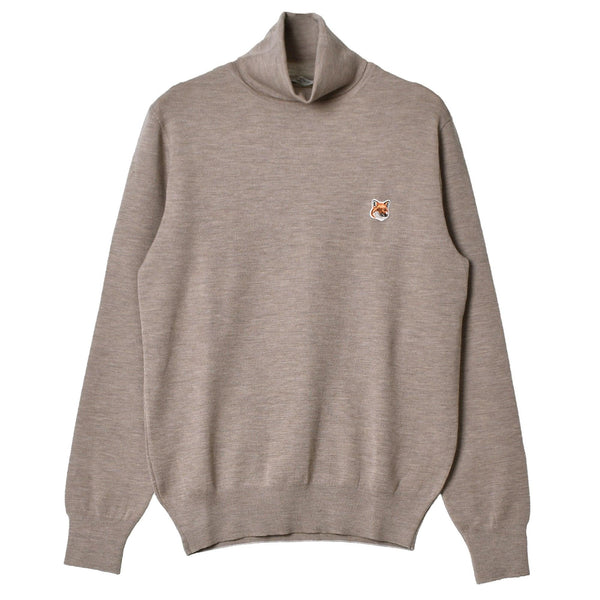 FOX HEAD PATCH TURTLENECK HM00508KT1036 HM00515KT1036 セーター ブラック 黒 ベージュ ブルー 3カラー