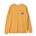 DISCO L/S PKT TEE M483UDIS 長袖Tシャツ ブラック 黒 イエロー 2カラー