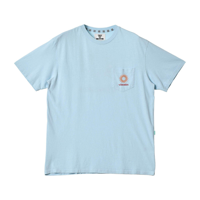 ピン ホイール ショートスリーブ ポケットTシャツ M482WPIN 半袖Tシャツ ブラック 黒 ブルー 青 2カラー