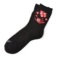 CUPIDS NIGHTMARE MID SOCKS RND9159 靴下 ブラック 黒 レッド 赤 1カラー