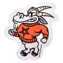 GOAT STICKER AC00736 ステッカー オレンジ 1カラー